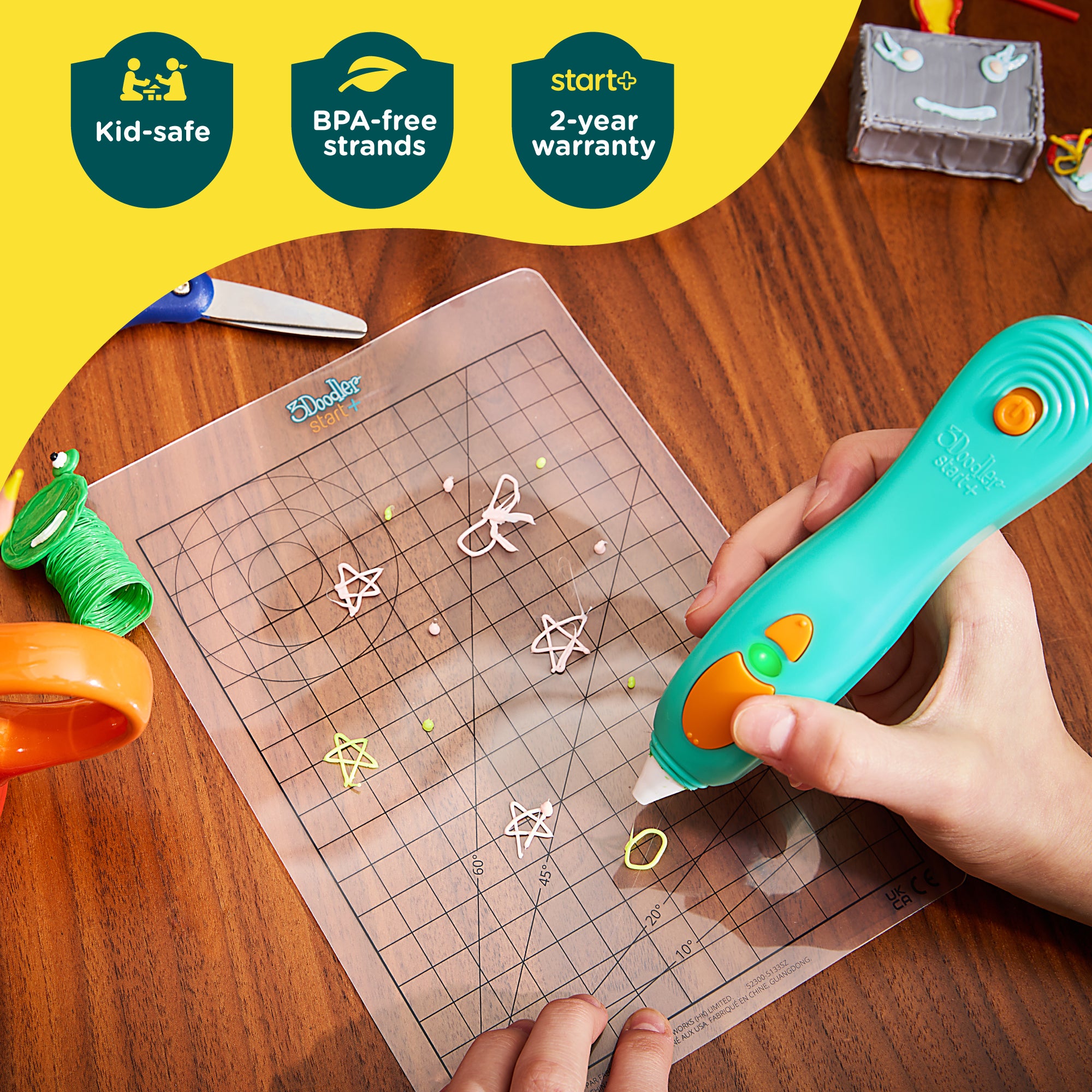 3Doodler Start+ Essentials 3D Printing Pen Set – 3Doodler Intl