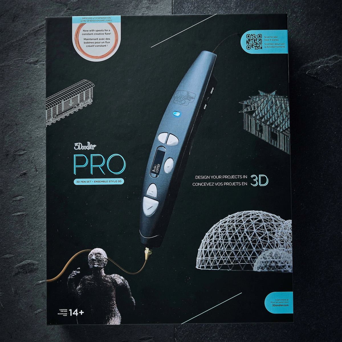 3Doodler PRO 3D Printing Pen Set